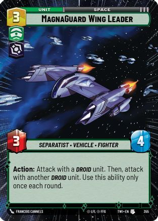 MagnaGuard Wing Leader (Hyperspace) (355) - Twilight of the Republic
