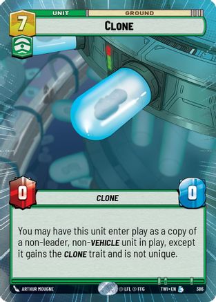 Clone (Hyperspace) (386) - Twilight of the Republic Foil