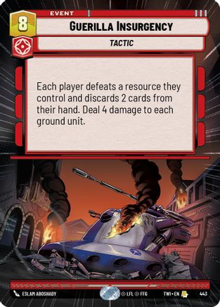 Guerilla Insurgency (Hyperspace) (443) - Twilight of the Republic Foil
