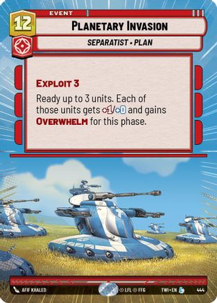 Planetary Invasion (Hyperspace) (444) - Twilight of the Republic