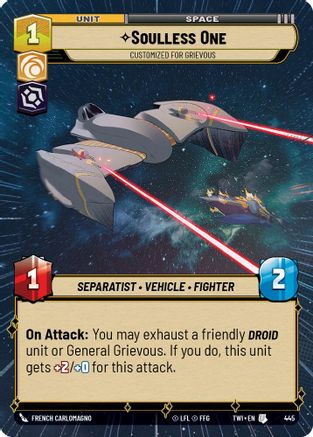 Soulless One - Customized for Grievous (Hyperspace) (445) - Twilight of the Republic