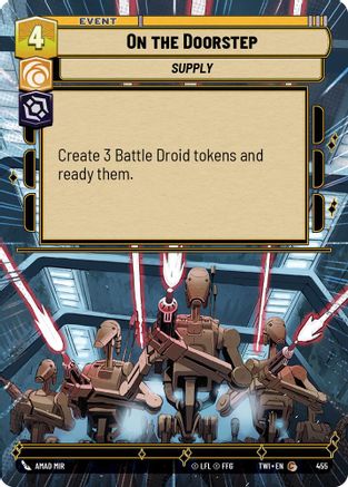 On the Doorstep (Hyperspace) (455) - Twilight of the Republic Foil