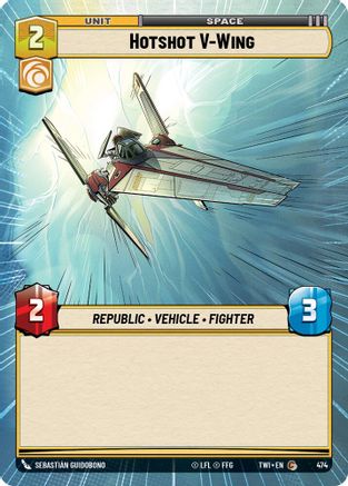 Hotshot V-Wing (Hyperspace) (474) - Twilight of the Republic