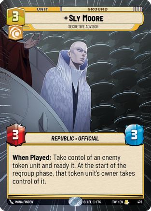 Sly Moore - Secretive Advisor (Hyperspace) (476) - Twilight of the Republic
