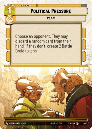 Political Pressure (Hyperspace) (487) - Twilight of the Republic