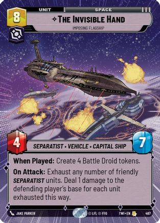 The Invisible Hand - Imposing Flagship (Hyperspace) (497) - Twilight of the Republic
