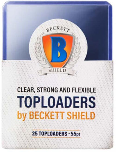Beckett Shield: Toploader - Standard 55pt (25-Pack)