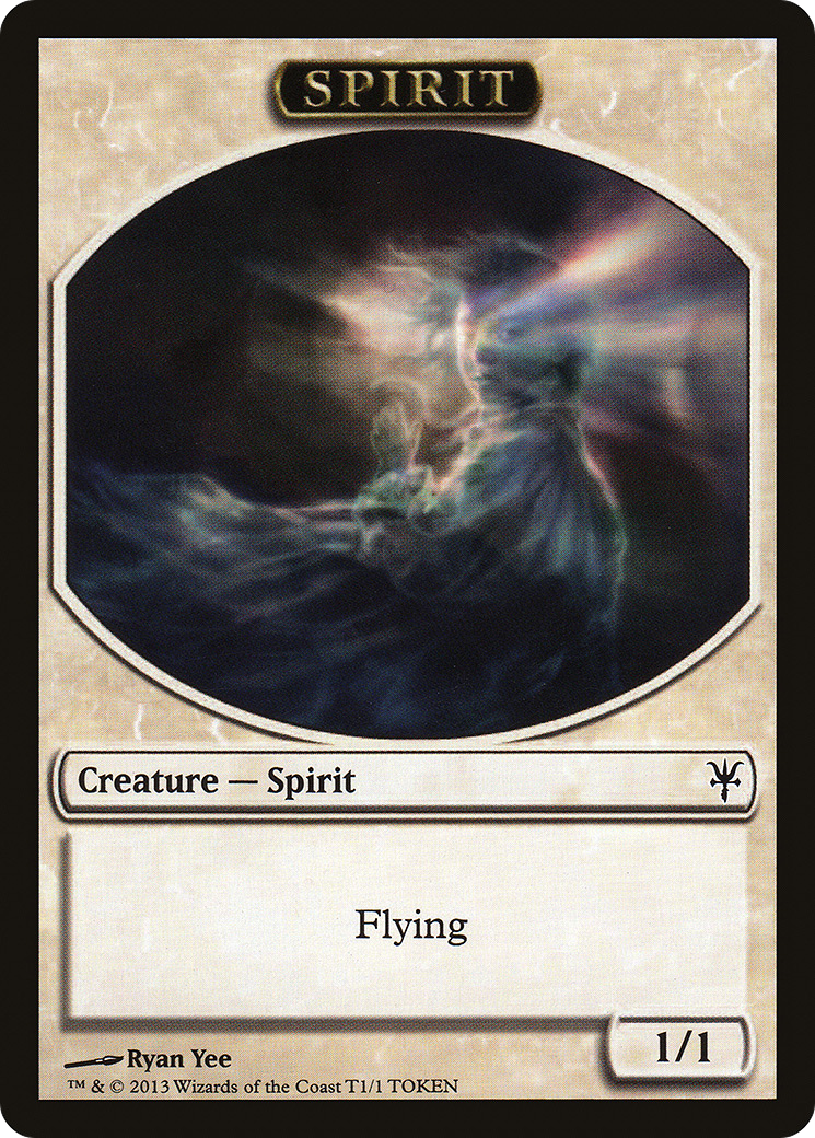Spirit Token (DDK-001) - Duel Decks: Sorin vs. Tibalt Tokens