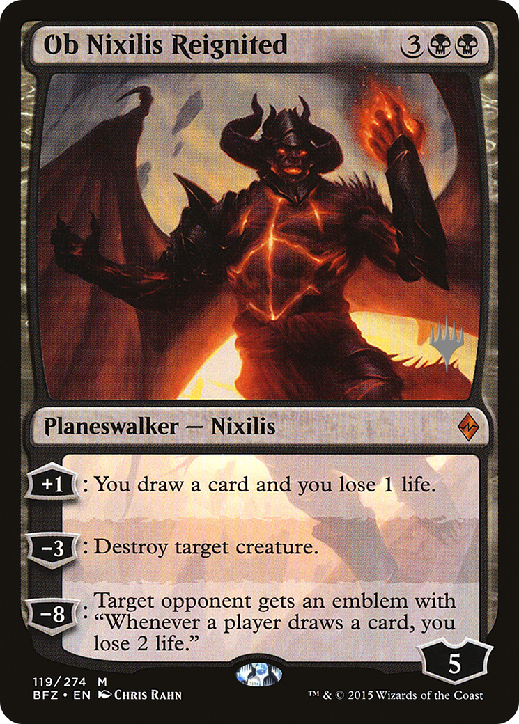 Ob Nixilis Reignited (PPM21-119) - Battle for Zendikar Promos