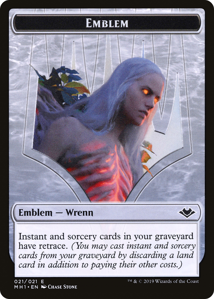 Wrenn and Six Emblem (TMH1-021) - Modern Horizons Tokens