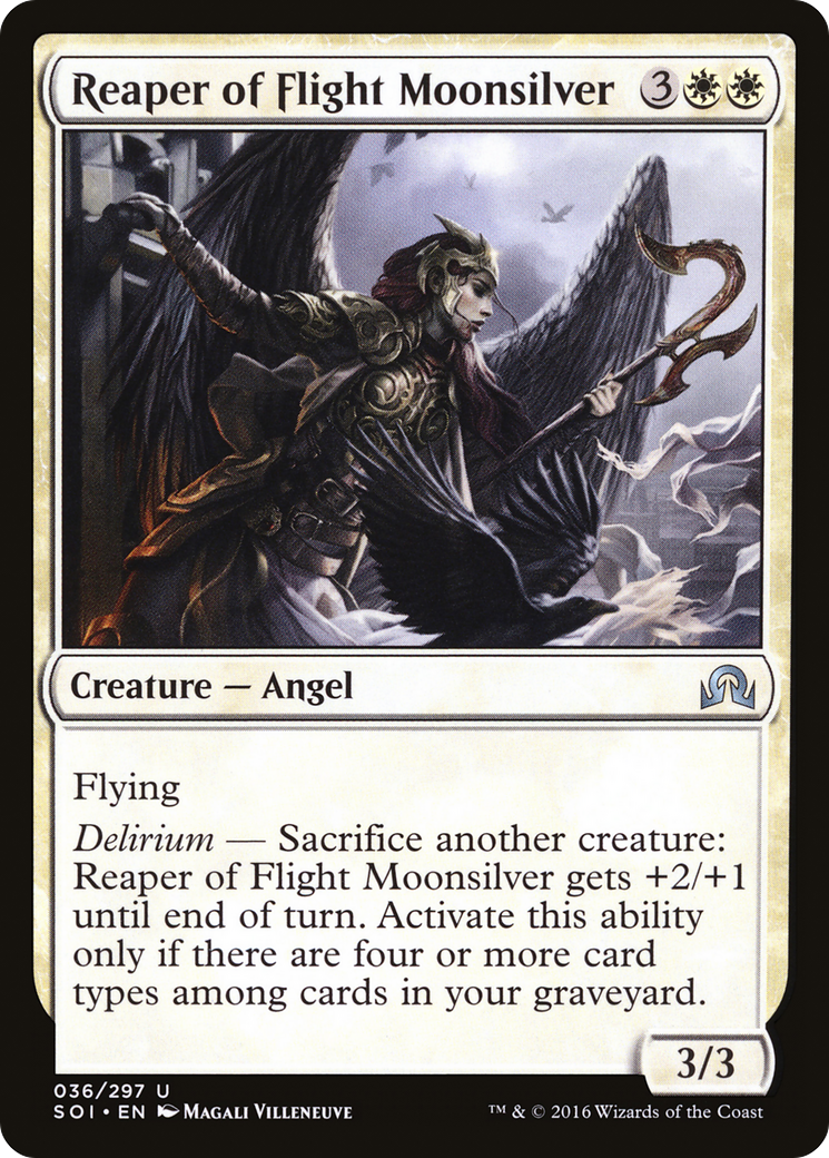 Reaper of Flight Moonsilver (SOI-036) - Shadows over Innistrad