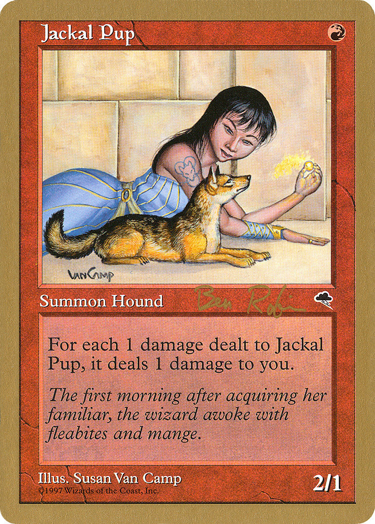 Jackal Pup - 1998 Ben Rubin (TMP) (WCD-) - World Championship Decks 1998