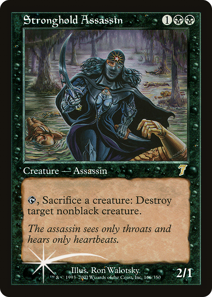 Stronghold Assassin (7ED-166) - 7th Edition Foil