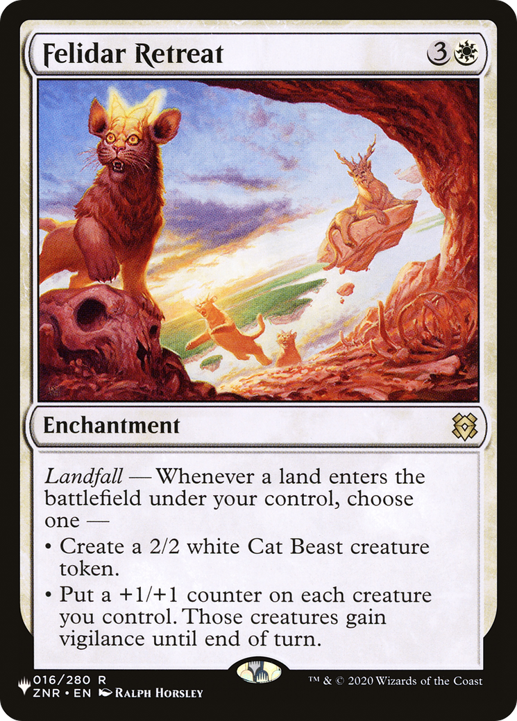 Felidar Retreat (LIST-016/280) - The List