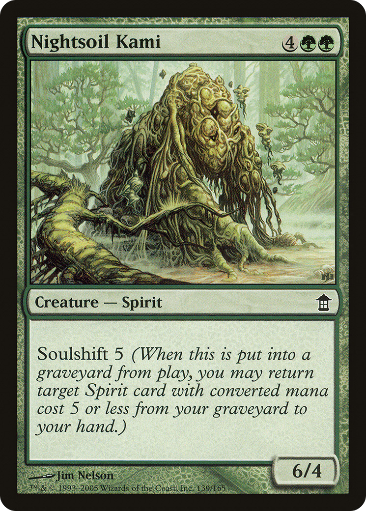 Nightsoil Kami (SOK-139) - Saviors of Kamigawa