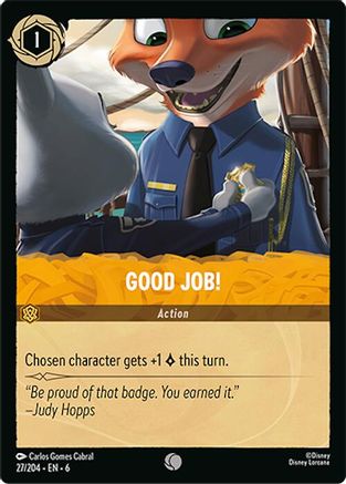 Good Job! (27/204) - Azurite Sea Cold Foil
