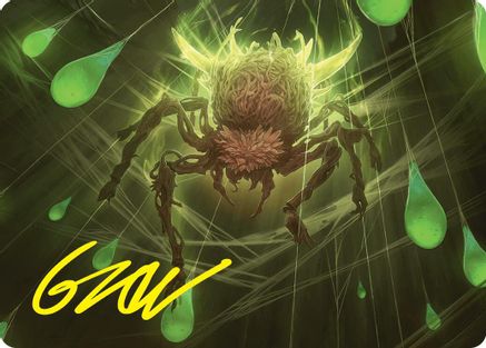 Spinner of Souls Art Card (13/54) (Gold-Stamped Signature) (ASFDN-013) - Art Series: Foundations