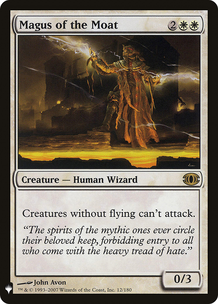 Magus of the Moat (LIST-012) - The List