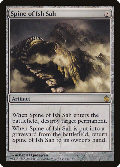 Spine of Ish Sah (MBS-136) - Mirrodin Besieged