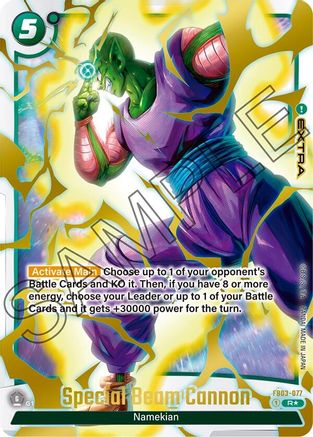 Special Beam Cannon (Alternate Art) (FB03-077) - Raging Roar Alternate Art Reprints Holofoil
