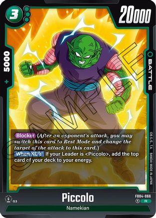 Piccolo - FB04-066 (FB04-066) - Ultra Limit Holofoil