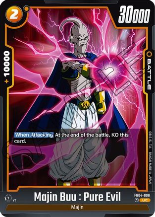 Majin Buu : Pure Evil (FB04-096) - Ultra Limit
