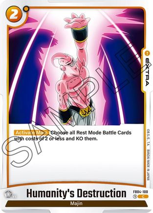 Humanity's Destruction (FB04-100) - Ultra Limit