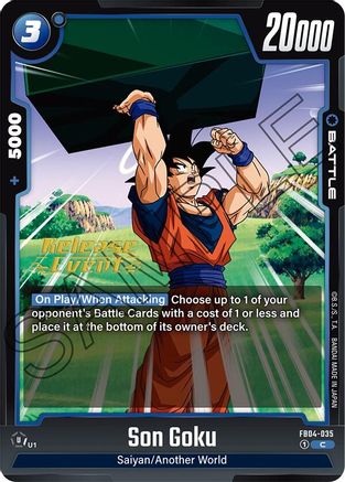 Son Goku - FB04-035 (FB04-035) - Ultra Limit Release Event Cards