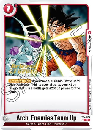 Arch-Enemies Team Up (FB04-024) - Ultra Limit Release Event Cards