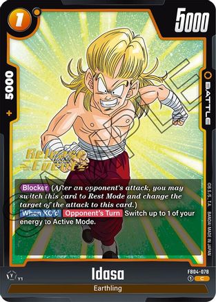 Idasa (FB04-078) - Ultra Limit Release Event Cards
