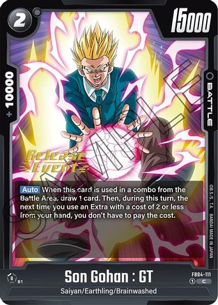 Son Gohan : GT (FB04-111) - Ultra Limit Release Event Cards