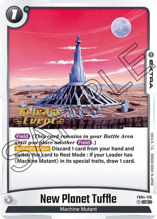 New Planet Tuffle (FB04-126) - Ultra Limit Release Event Cards