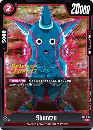Shantza (FB04-005) - Ultra Limit Release Event Cards