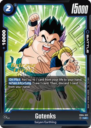 Gotenks - FB04-031 (FB04-031) - Ultra Limit Release Event Cards