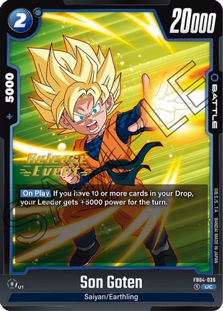 Son Goten (FB04-036) - Ultra Limit Release Event Cards