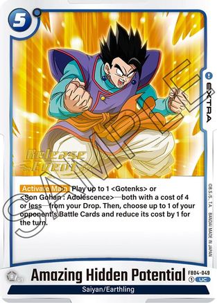 Amazing Hidden Potential (FB04-049) - Ultra Limit Release Event Cards