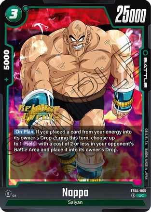 Nappa - FB04-065 (FB04-065) - Ultra Limit Release Event Cards