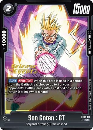 Son Goten : GT (FB04-110) - Ultra Limit Release Event Cards
