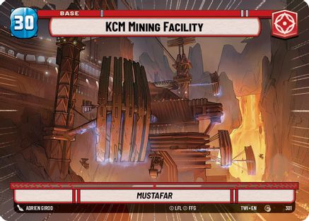 KCM Mining Facility // Battle Droid (Hyperspace) (301 // T03) - Twilight of the Republic