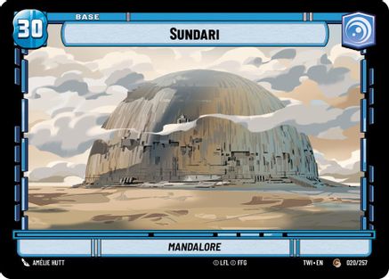 Sundari // Battle Droid (020/257 // T01/T02) - Twilight of the Republic