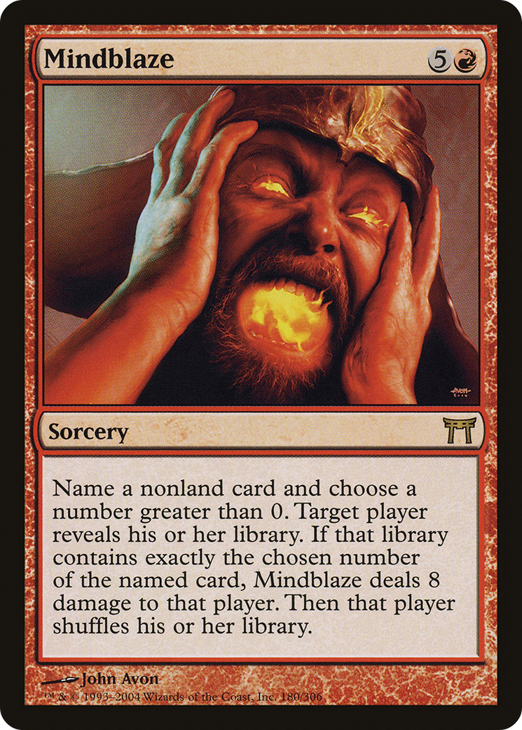 Mindblaze (CHK-180) - Champions of Kamigawa