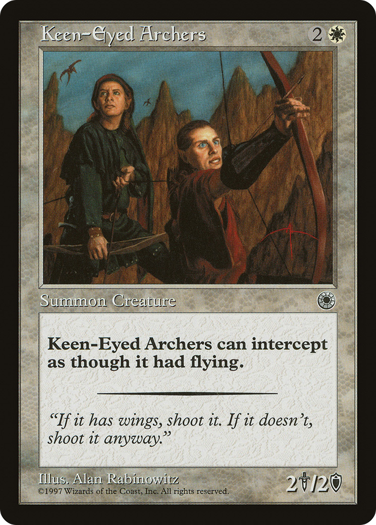 Keen-Eyed Archers (POR-) - Portal