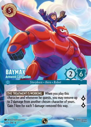 Baymax - Armored Companion (9) - Disney Lorcana Promo Cards Holofoil