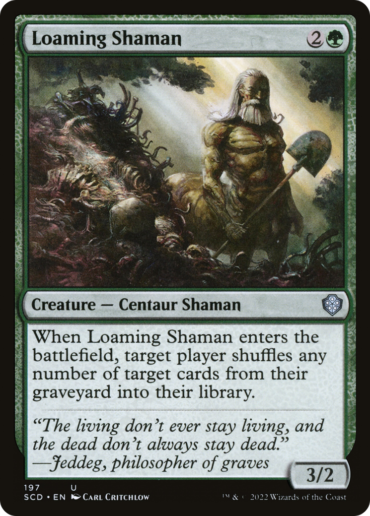Loaming Shaman (SCD-197) - Starter Commander Decks