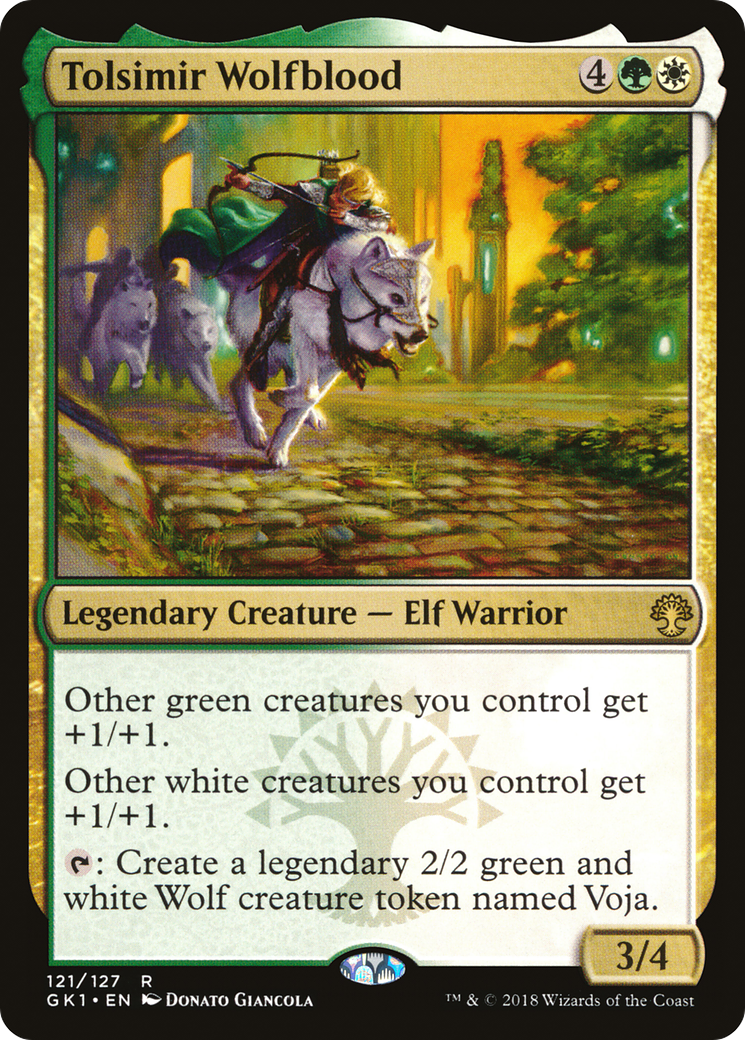 Tolsimir Wolfblood (GR1-121) - GRN Guild Kit