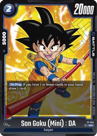 Son Goku (Mini) : DA - FP-024 (FP-024) - Fusion World Promotion Cards and Packs