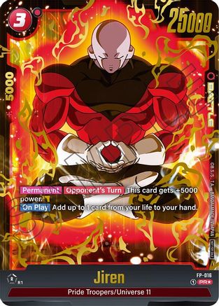 Jiren - FP-016 (Selection Pack 01) (FP-016) - Tournament and Championship Promos Holofoil
