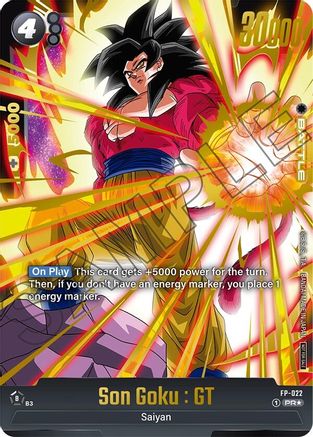 Son Goku : GT - FP-022 (Selection Pack 01) (FP-022) - Tournament and Championship Promos Holofoil