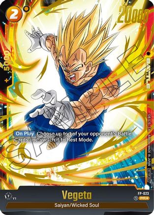 Vegeta - FP-023 (Selection Pack 01) (FP-023) - Tournament and Championship Promos Holofoil