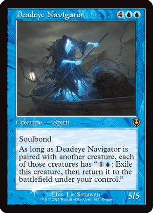 Deadeye Navigator (Retro Frame) [Innistrad Remastered Promos]
